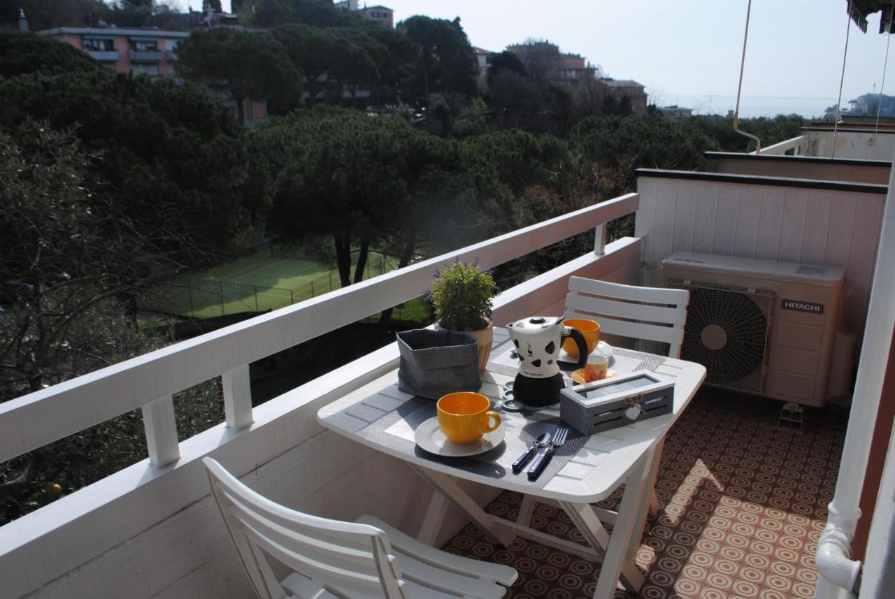 Raggio Di Sole - Pool, Tennis, Parking, Sea View & Relax Rapallo Eksteriør billede